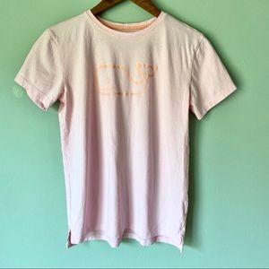 Vineyard Vines Light Pink Whale Relaxed Tee XL